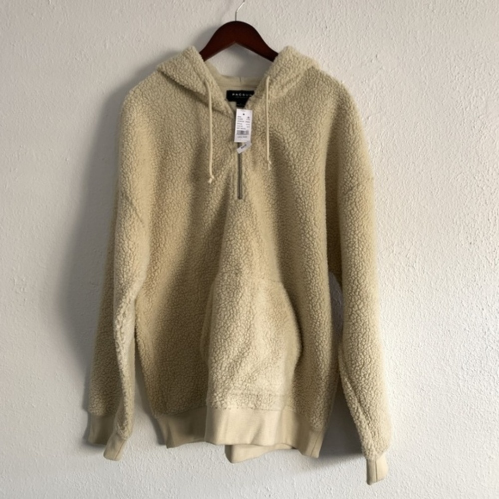 PACSUN Large Jacket Faux Wool - Picture 5 of 6